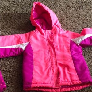 Girls 5T winter coat pink